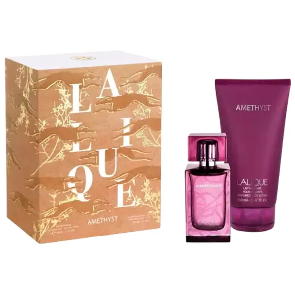 Set de parfumuri pentru femei Lalique Amethyst Apă de parfum / Mosc photo 1