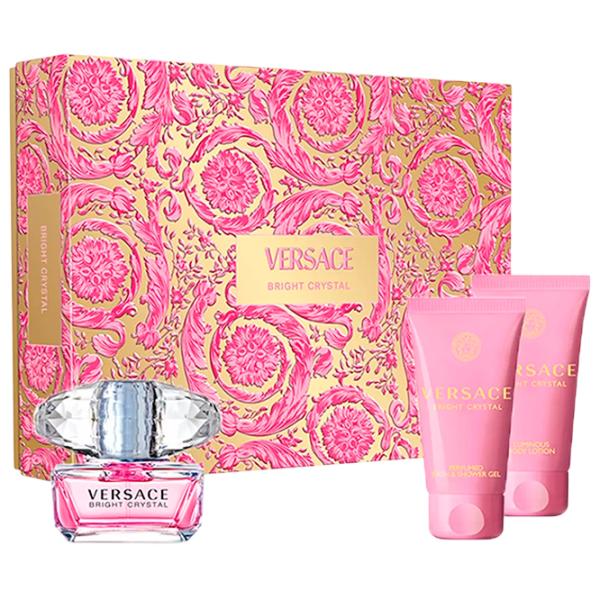 Парфюмерный набор для женщин Versace BRIGHT CRYSTAL Туалетная вода / Цветочный photo 1