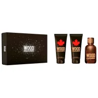 Парфюмерный набор для мужчин Dsquared2 Wood Pour Homme Туалетная вода / Древесный