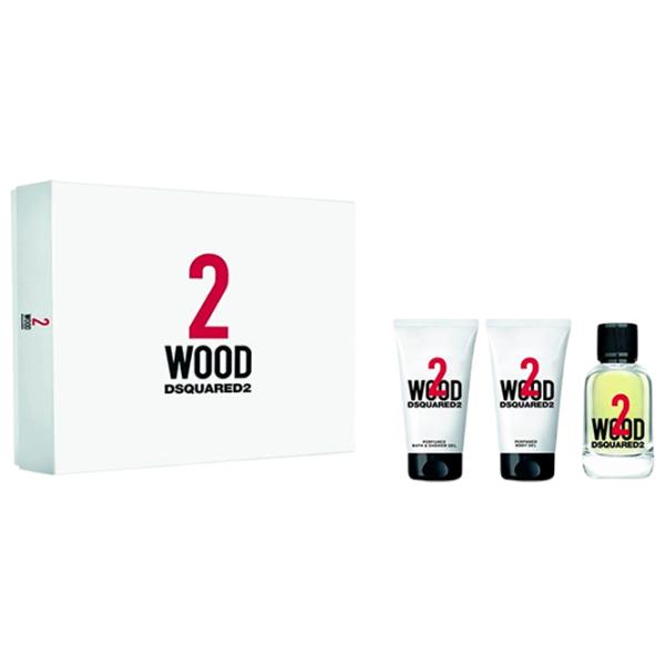 Set de parfumuri unisex Dsquared2 2 Wood Apă de toaletă / Lemnos photo 1