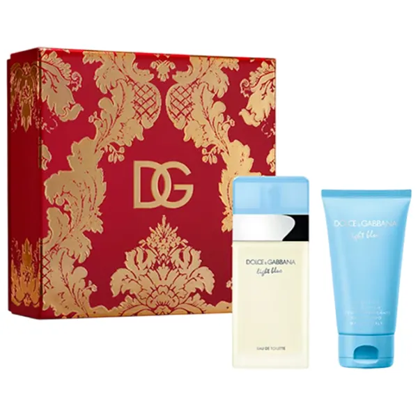 Парфюмерный набор для женщин Dolce & Gabbana LIGHT BLUE Туалетная вода / Древесный photo 1