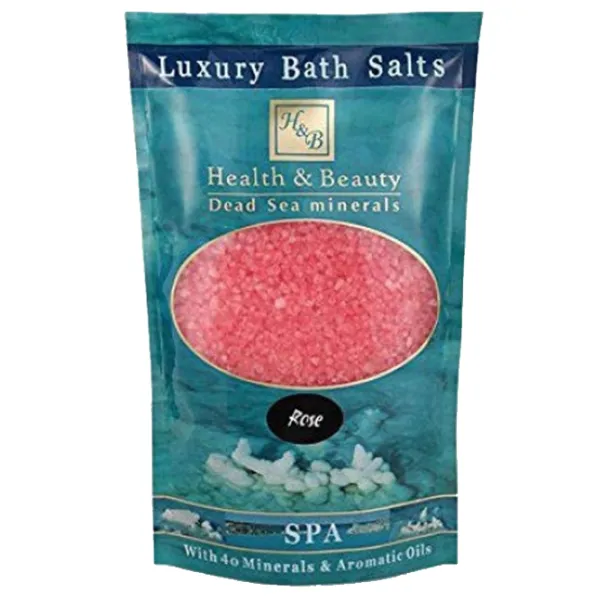 Sare de baie Health & Beauty 44.263  500 g / Rose photo 1