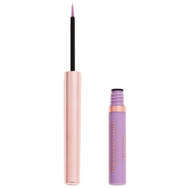 Подводка для глаз Revolution MUR Neon Heat Coloured Liquid Eyeliner  / Sweet Lilac photo 1