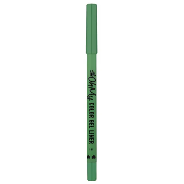 Карандаш для глаз Lamel OH MY COLOR GEL EYE LINER  / Зеленый photo 1