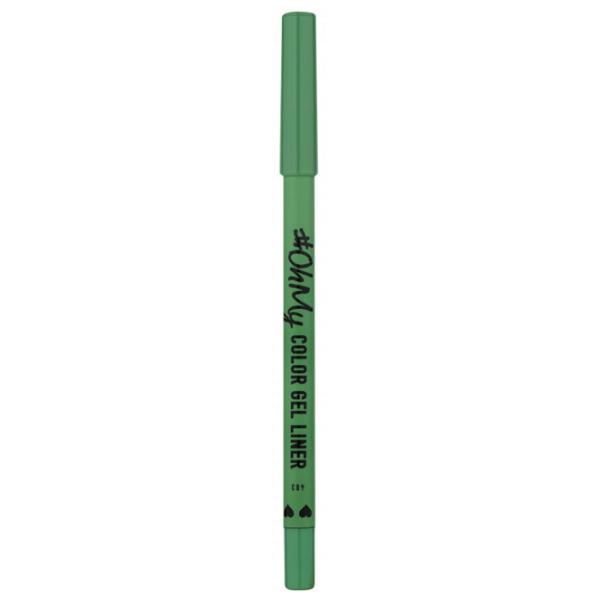 Карандаш для глаз Lamel OH MY COLOR GEL EYE LINER  / Зеленый photo 1