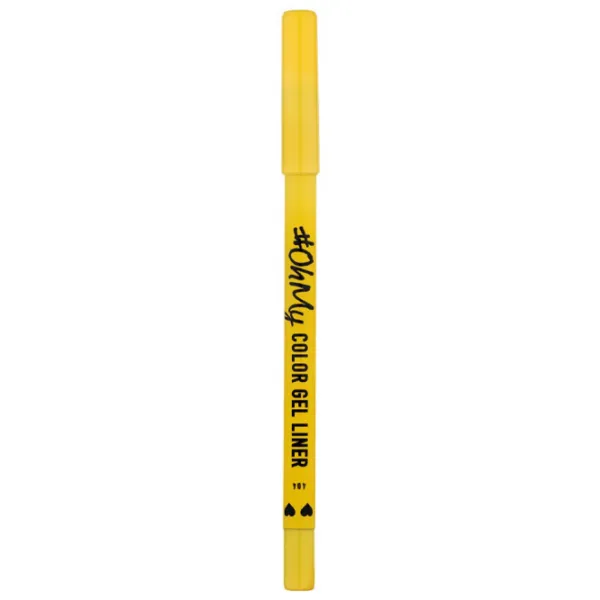 Creion pentru ochi Lamel OH MY COLOR GEL EYE LINER  / Yellow photo 1