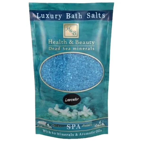 Sare de baie Health & Beauty 44.261  500 g / Lavender photo 1