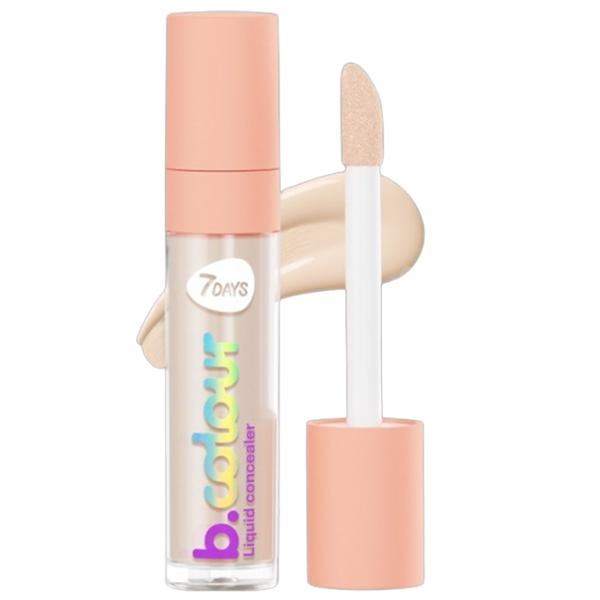 Concealer для корекции дефектов и неровностеи 7DAYS B.COLOUR 0.008л / Бежевый photo 1