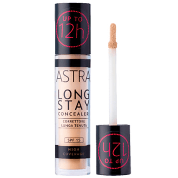 Concealer pentru corectarea deficiențelor Astra Long Stay 0.0045l / Butter photo 1