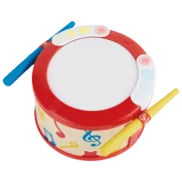 Барабан Hape Learn to play 3 года / Красный