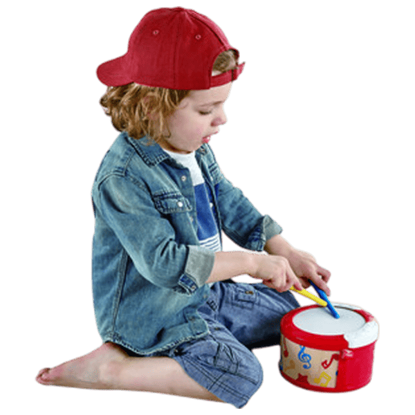 Барабан Hape Learn to play 3 года / Красный photo 3