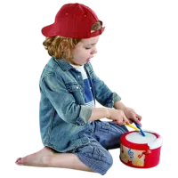 Tobă Hape Learn to play 3 ani / Red photo 3