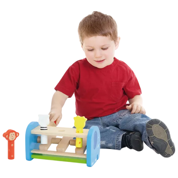 Joc educativ VIGA Animals Hit & Jump 50683 1.5+ / Multicolor photo 4