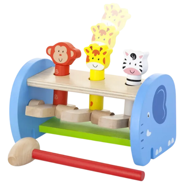 Joc educativ VIGA Animals Hit & Jump 50683 1.5+ / Multicolor photo 5
