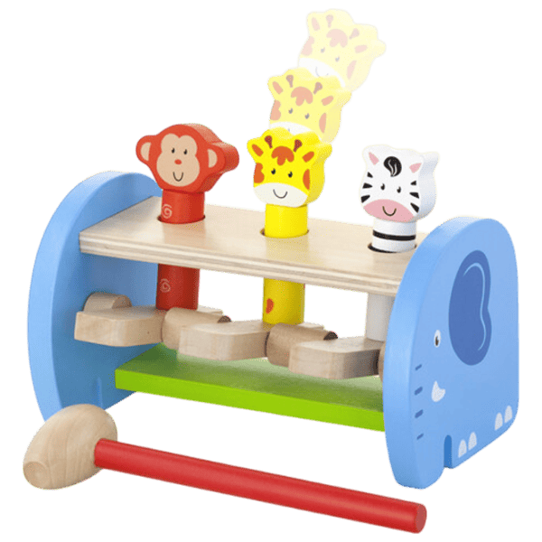 Joc educativ VIGA Animals Hit & Jump 50683 1.5+ / Multicolor photo 5