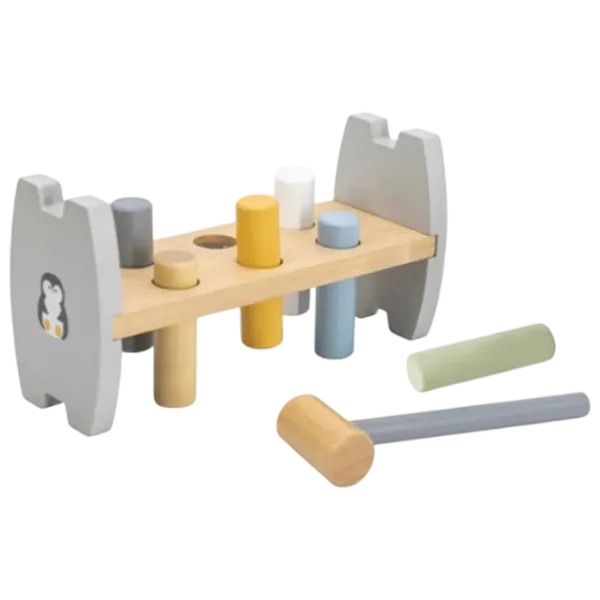 Joc educativ VIGA PolarB Pounding Bench 44207  1+ / Gray photo 2
