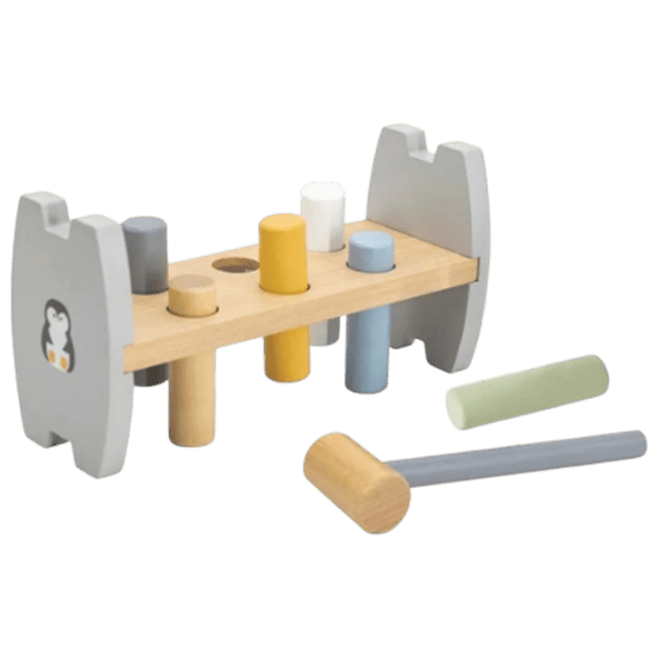 Joc educativ VIGA PolarB Pounding Bench 44207  1+ / Gray photo 2