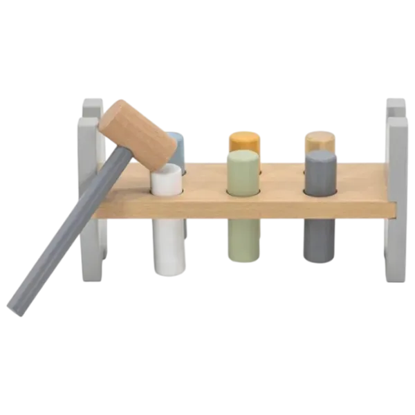 Joc educativ VIGA PolarB Pounding Bench 44207  1+ / Gray photo 3