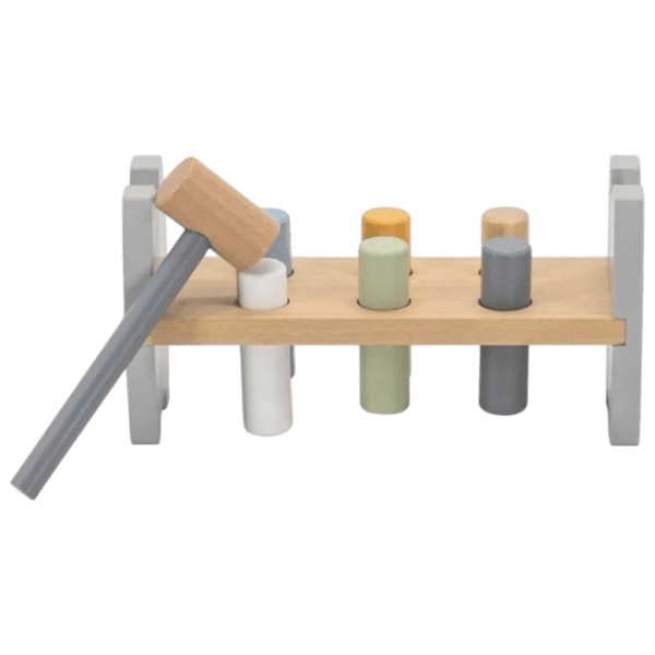 Joc educativ VIGA PolarB Pounding Bench 44207  1+ / Gray photo 3