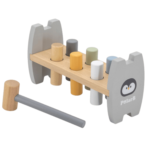Joc educativ VIGA PolarB Pounding Bench 44207  1+ / Gray photo 4