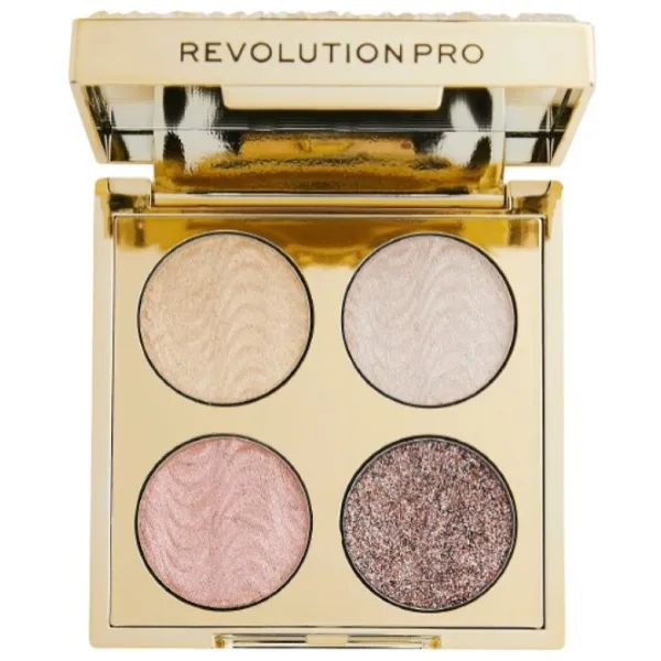 Тени для век Revolution Pro Crystal Eye Quad 3.2 г /  photo 1