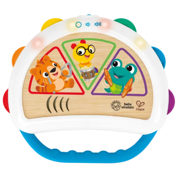 Тамбурина Hape Tap & Shake 6 месяцев / Белый photo 2