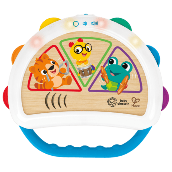 Тамбурина Hape Tap & Shake 6 месяцев / Белый photo 2