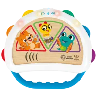 Tamburina Hape Tap & Shake 6 luni / White photo 2