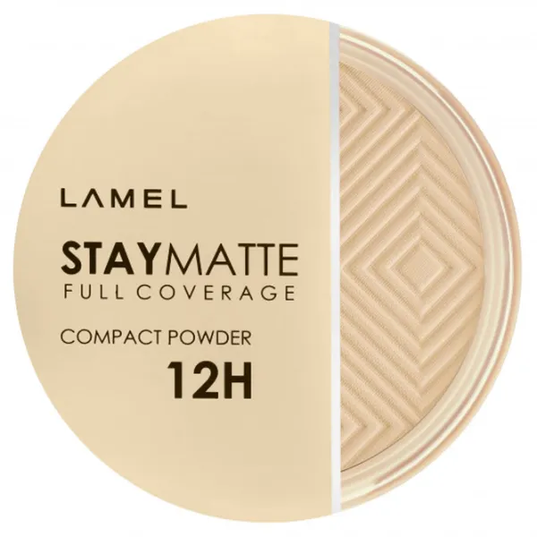 Pudră pentru față Lamel STAY MATTE 12 g / Light Ivory photo 1