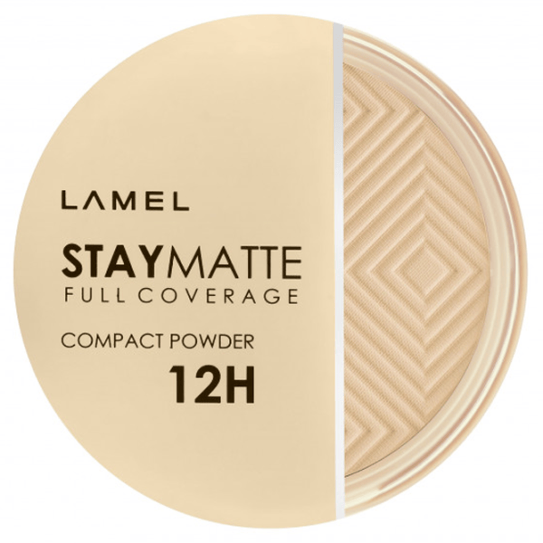 Pudră pentru față Lamel STAY MATTE 12 g / Beige photo 1