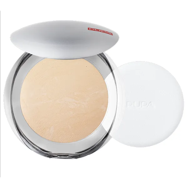 Пудра для лица Pupa LUMINYS SILKY BAKED FACE  9 г / Шампанское photo 1