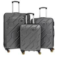 Valiză CCS 5208 Set 105l/ Anthracite