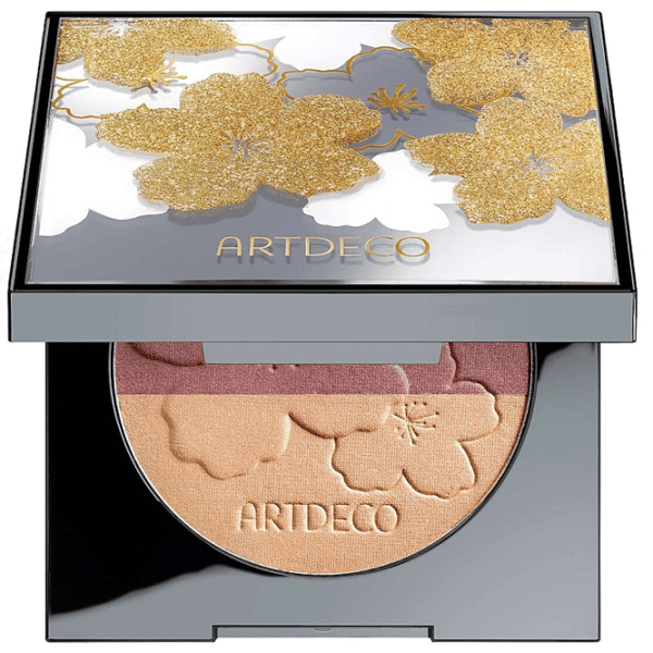 Румяна Artdeco Glow Blusher Limited Silver & Gold Edition  9 г / Pink Beige photo 1