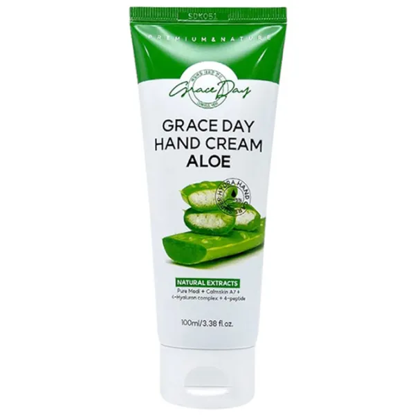 Creme de mâini Grace Day Aloe Vera 0.1l / Toate tipurile photo 1