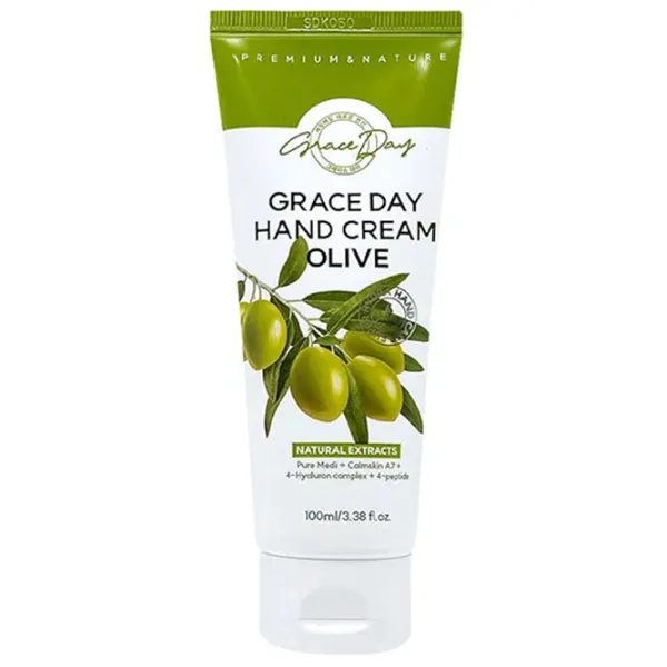 Creme de mâini Grace Day Oliva 0.1l / Toate tipurile photo 1