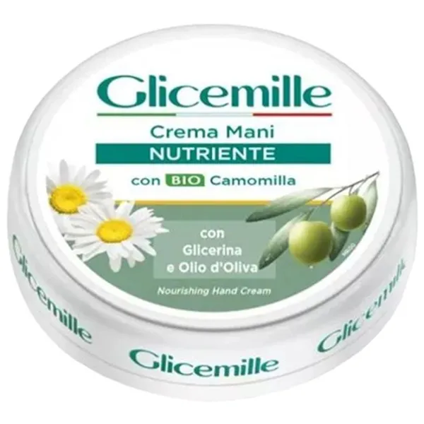 Creme de mâini Glicemille Glicerina, Musetel, Ulei de Masline 0.1l / Toate tipurile photo 1