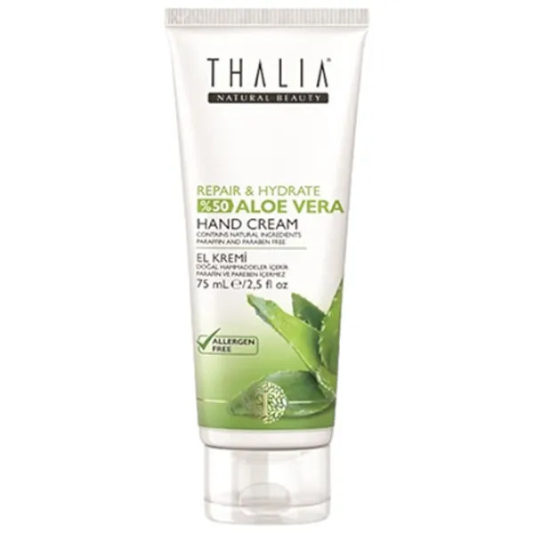 Creme de mâini Thalia Aloe Vera 0.075l / Toate tipurile photo 1