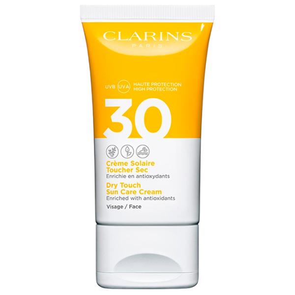 Солнцезащитный крем CLARINS Dry Touch Sun Care Cream Face Желтый / 0.05л photo 1