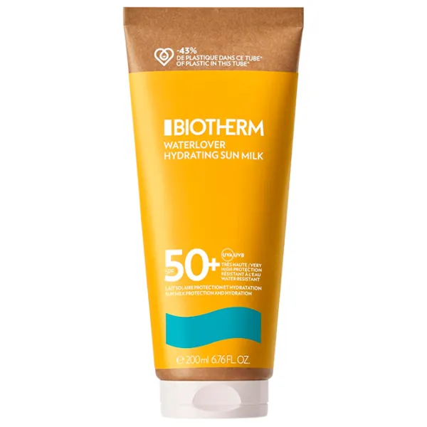 Cremă de protecție solară Biotherm Waterlover Hydrating Sun Milk Brown / 0.2l photo 1