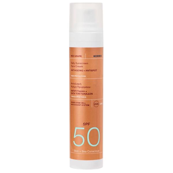 Солнцезащитный спрей KORRES Sheer Glow Sunscreen Red Grape Коричневый / 0.05л photo 1