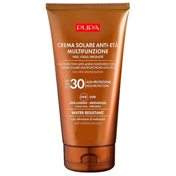 Cremă de protecție solară Pupa Multifunction Anti-Aging Brown / 0.03l photo 1