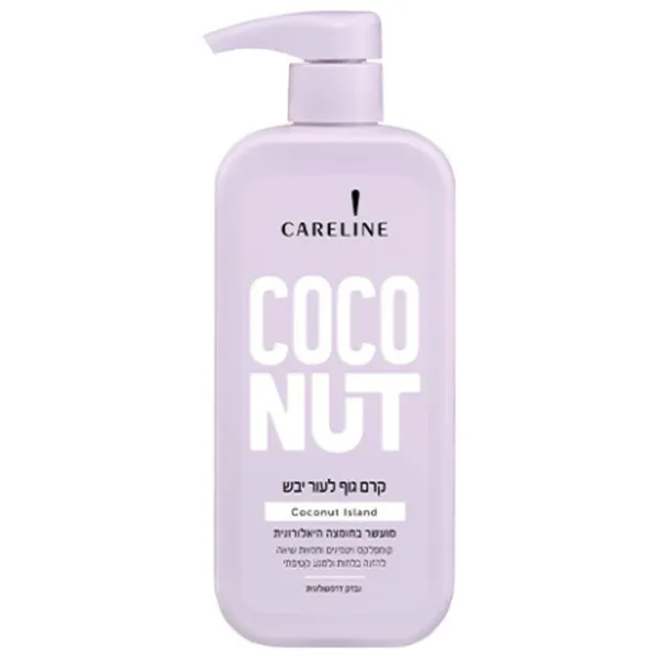 Крем для тела Careline Coconut Island  0.5л / Все типы photo 1
