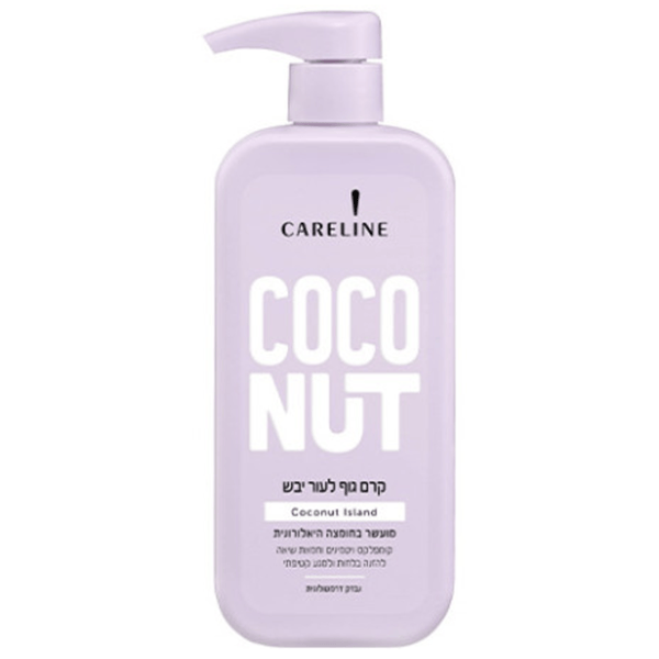 Крем для тела Careline Coconut Island  0.5л / Все типы photo 1
