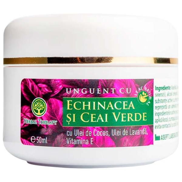Unguent Herbal Therapy Echinaceea și Ceai Verde White / 0.05l photo 1