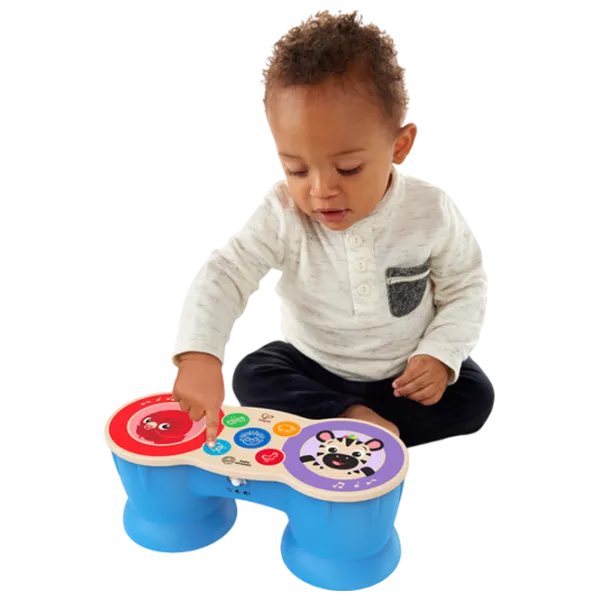 Барабан Hape Upbeat Tunes 12 месяцев / Синий photo 2