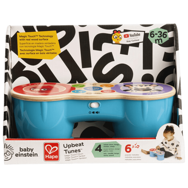 Барабан Hape Upbeat Tunes 12 месяцев / Синий photo 5