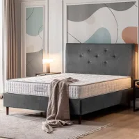 Saltea ortopedică Trendy Grey 90 x 190 cm Înălțimea saltelei: 21 cm photo 2