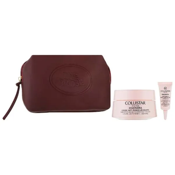 Крем Collistar SET SMOOTHING ANTI-WRINKLE CREAM + SMOOTHING ANTI-WRINKLE EYE CONTOUR 0.05л / дневной photo 1