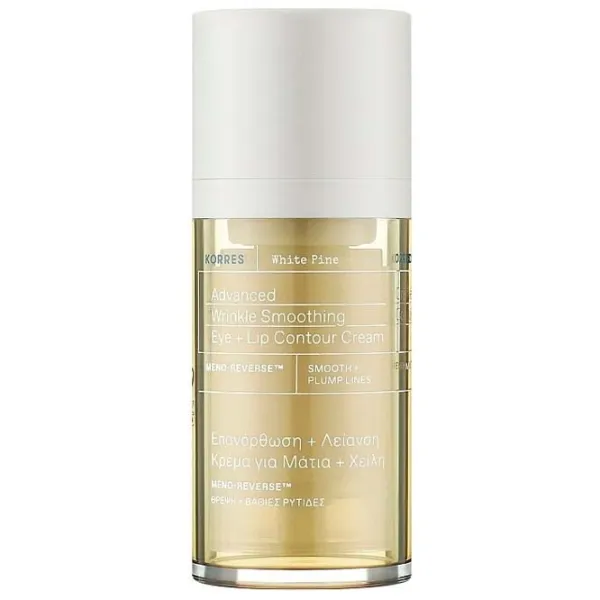 Сыворотка KORRES White Pine Advanced Wrinkle Smoothing 0.015л / универсальное photo 1