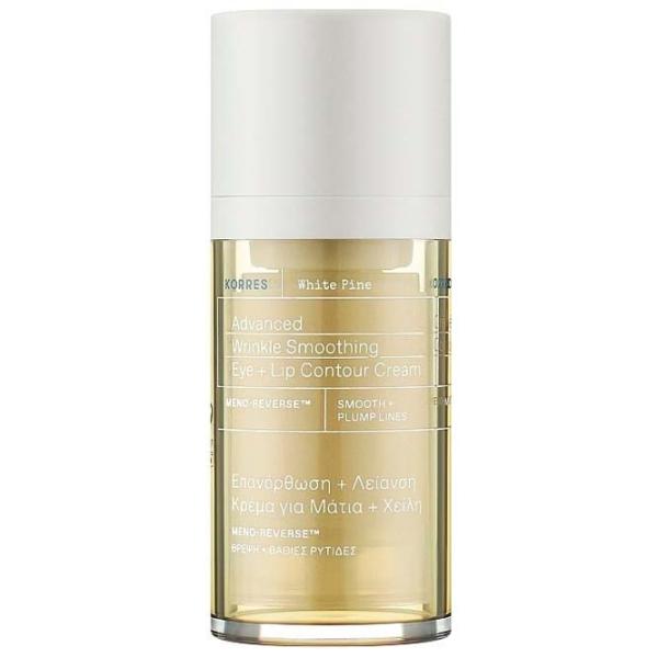 Сыворотка KORRES White Pine Advanced Wrinkle Smoothing 0.015л / универсальное photo 1